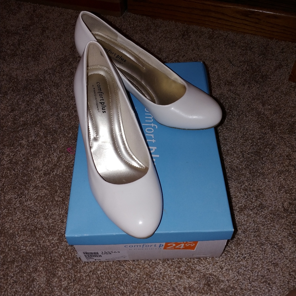 White heels
